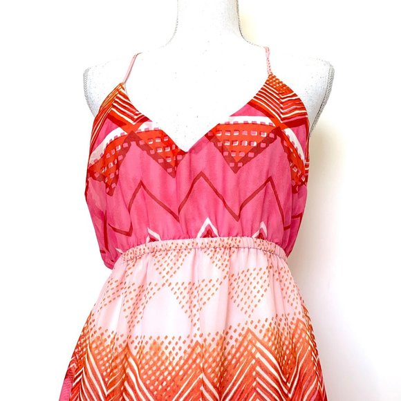 Old navy Sz S Maternity women’s maxi geometric - Picture 5 of 8